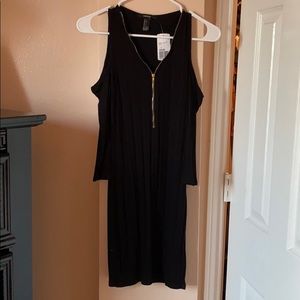Black long sleeve dress